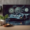 Legendärer Rennwagen Kunstbild - Druck auf Leinwand