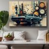 Muscle-Car Kunstbild - Druck auf Leinwand