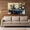 Muscle-Car Kunstbild - Druck auf Leinwand