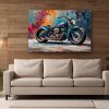 Costum-Motorrad - Druck auf Leinwand