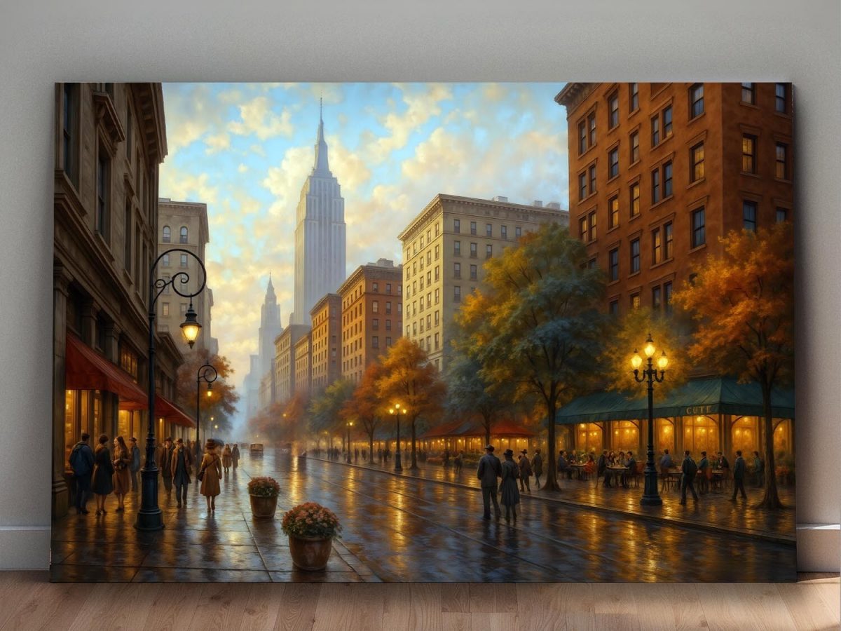 57-566.jpg New York – Goldenes Abendlicht, Digital Art